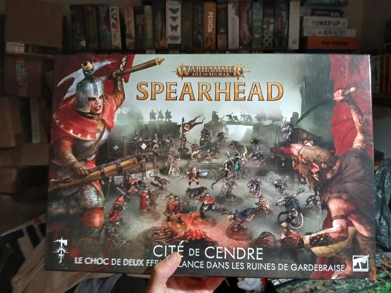 Spearhead Cité de Cendres VF - boite scellée oop - figurines miniatures Warhammer Age Sigmar Empire