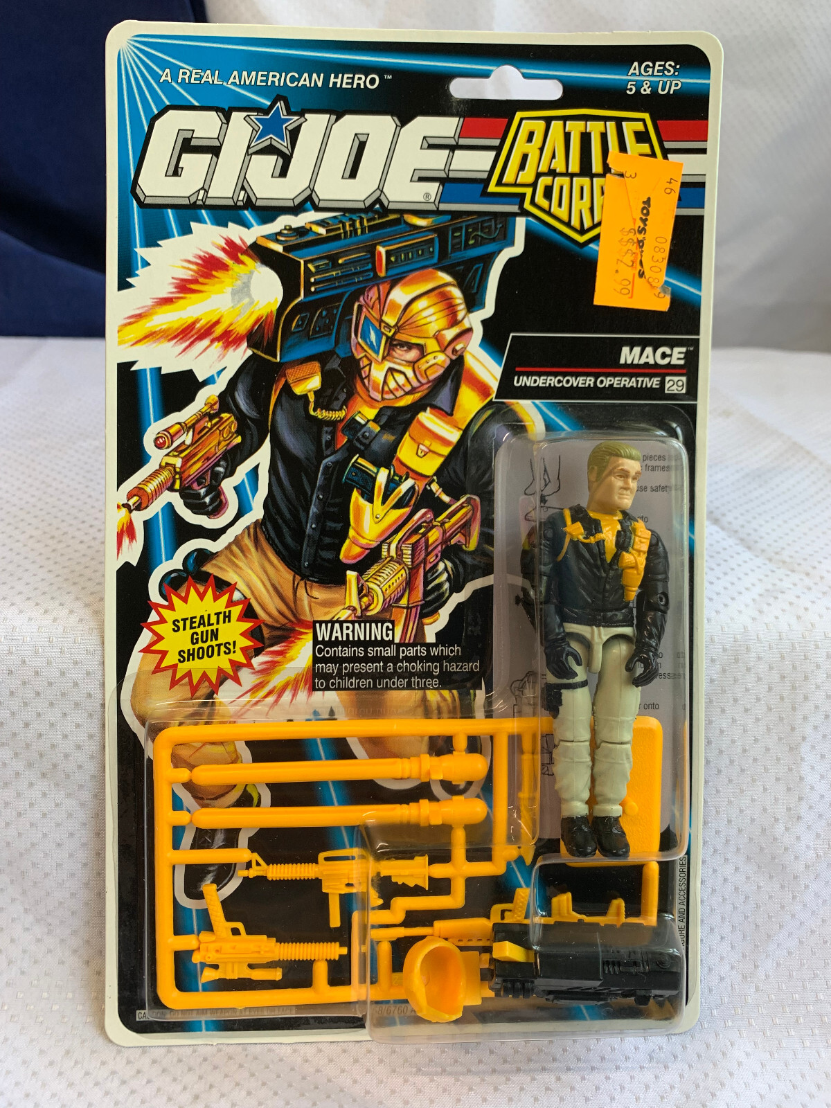 1992 Hasbro G.I. Joe Battle Corps MACE Action Figure in Sealed Blister Pack