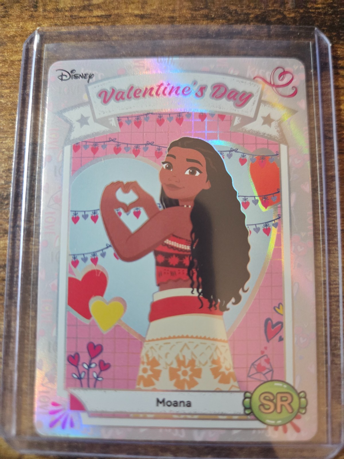 2024 Kakawow Disney Festival Joy Moana San Valentino Holo Foil SR I-08