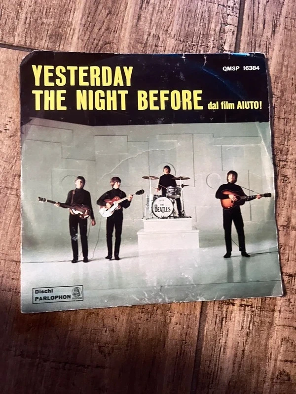 Vinile Beatles the night before