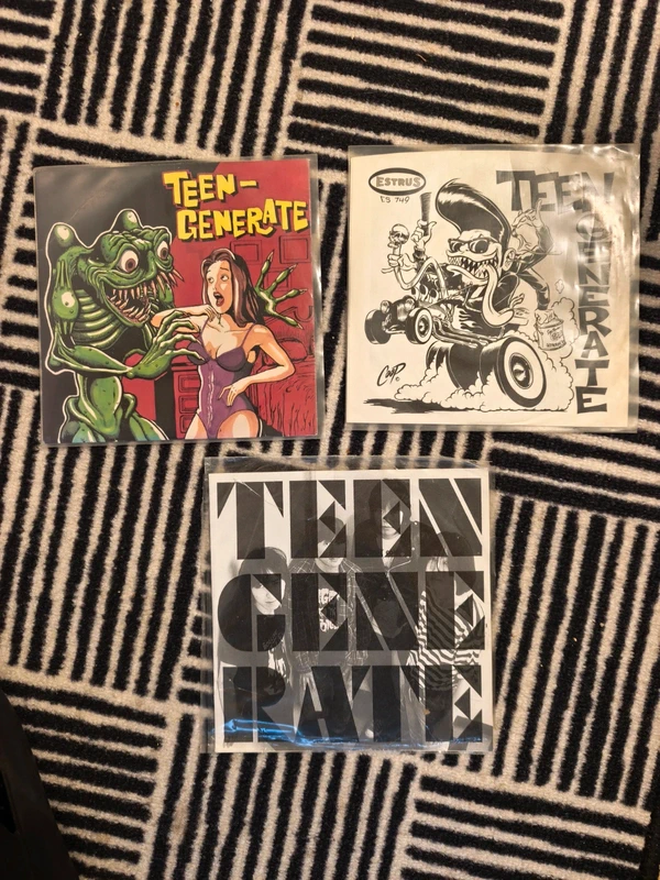 Teengenerate - 3 Vinyl Singles