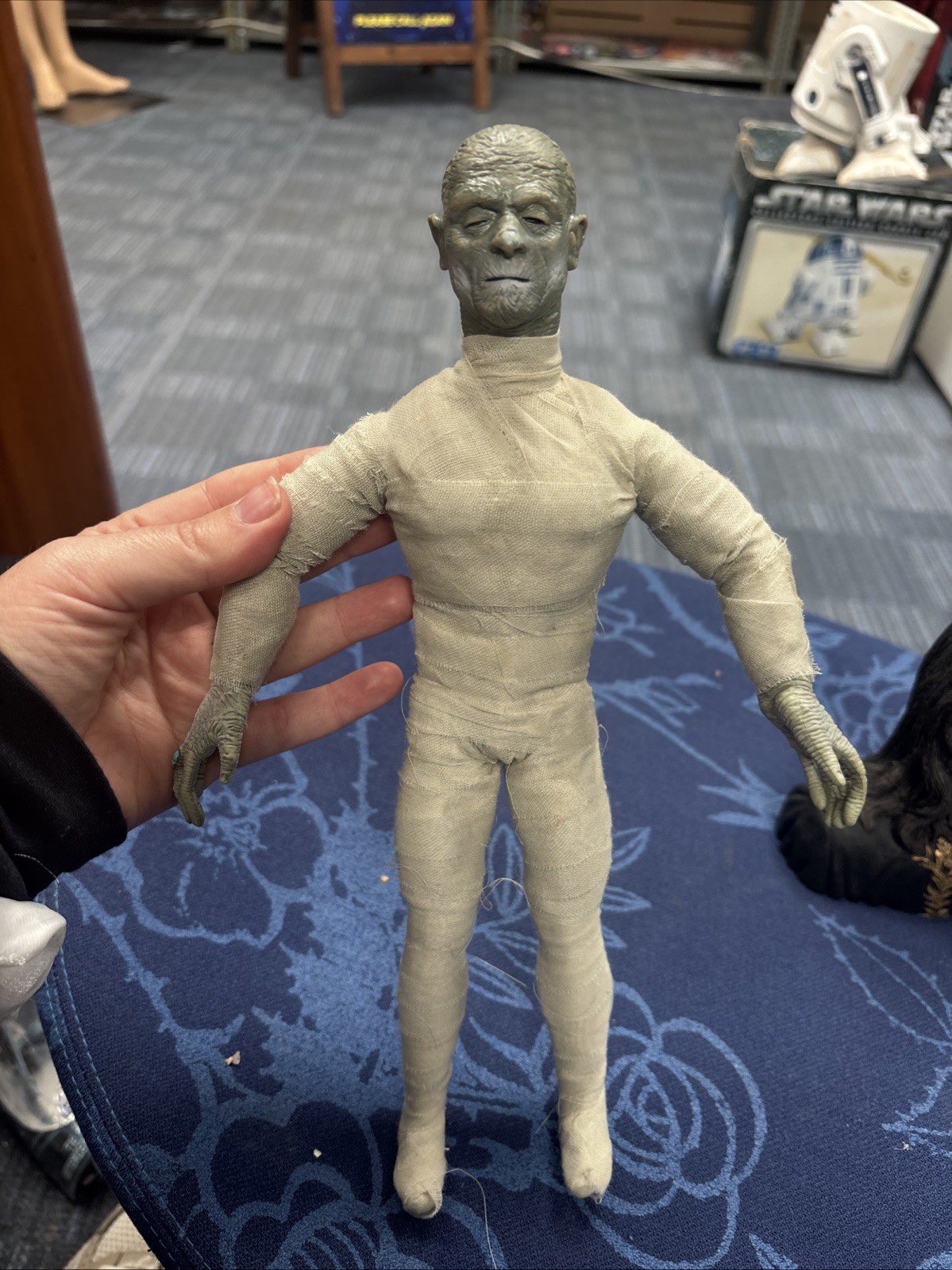 Action figure vintage Monster Kenner La mummia Halloween