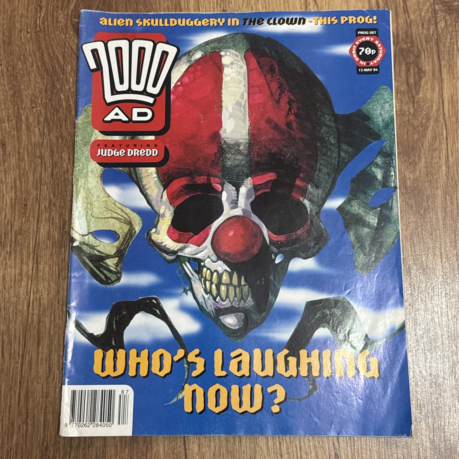 2000AD Comic Issue Prog #887 13/05/94 May 13th 1994 The Clown II!