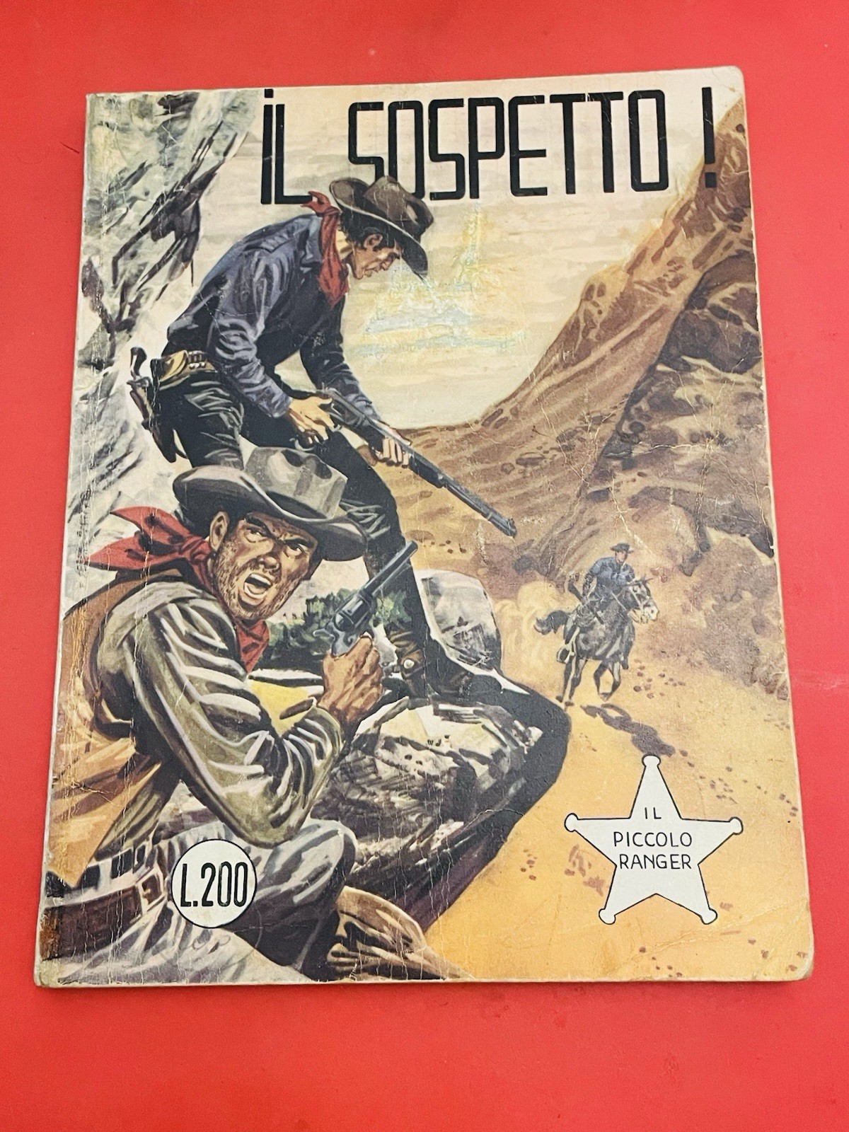 Il Piccolo Ranger n.43 con inserto posterino di Tex originale ottimo