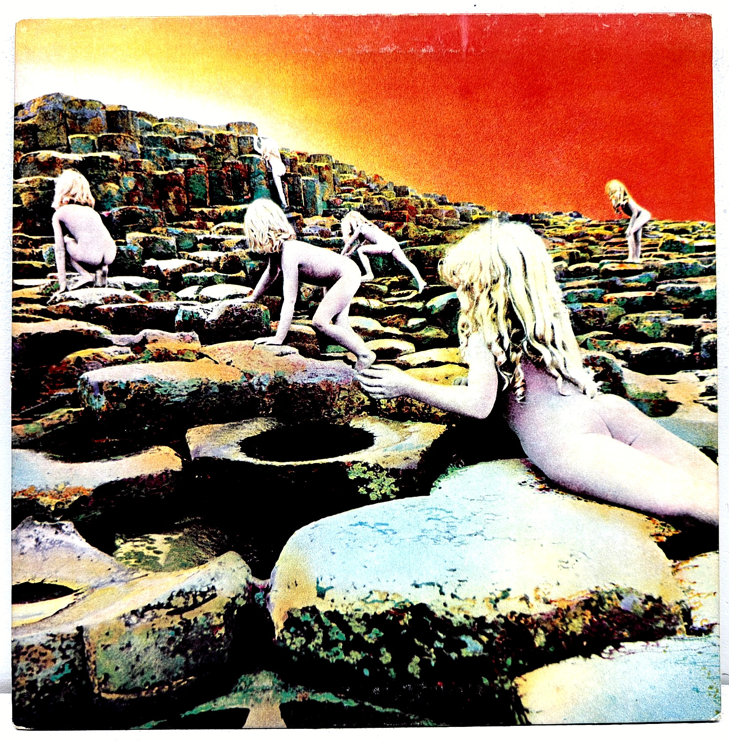 Led Zeppelin Houses of the Holy 1973 Vinyl SD 7255 Robert Ludwig Mastering VG+