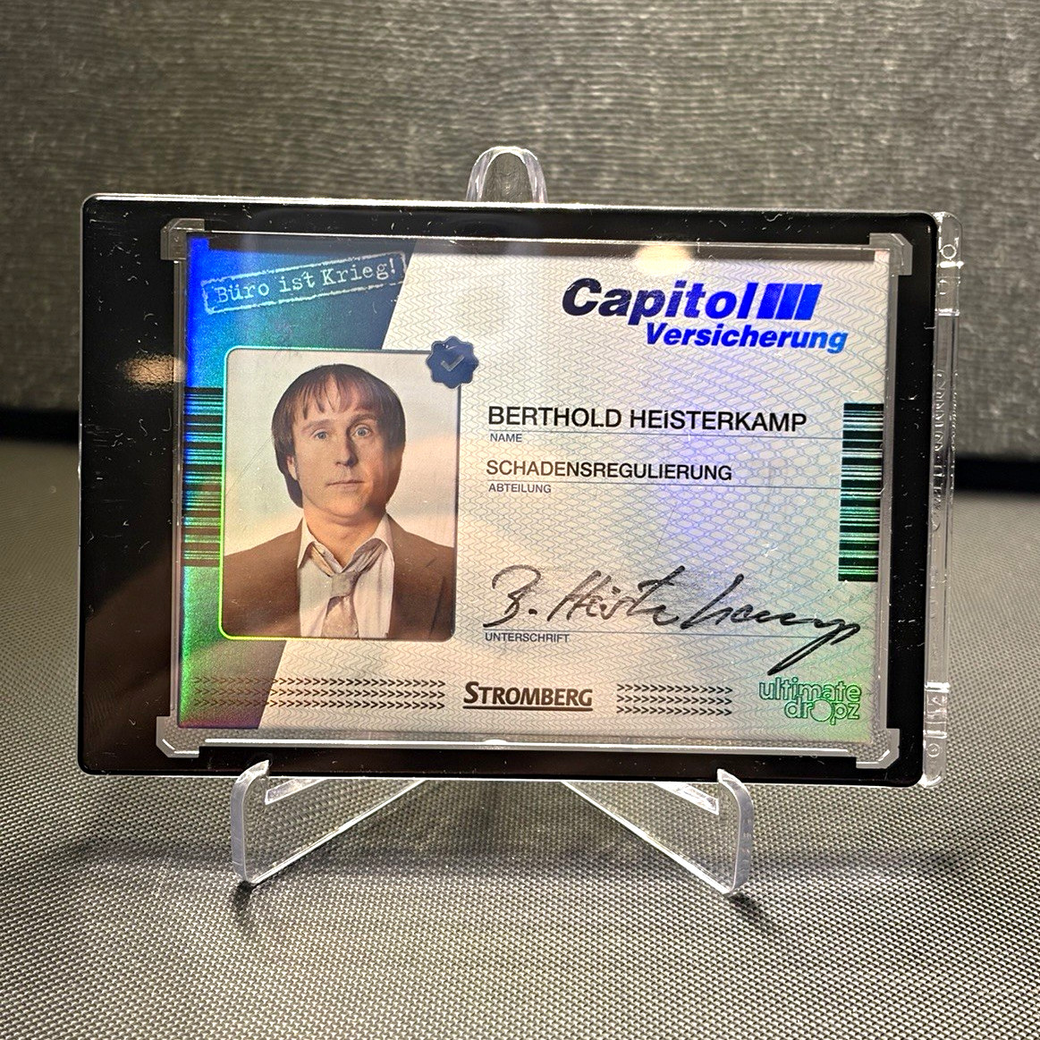 Ultimate Dropz Stromberg Capitol Versicherung Berthold Heisterkamp Auto 12/99