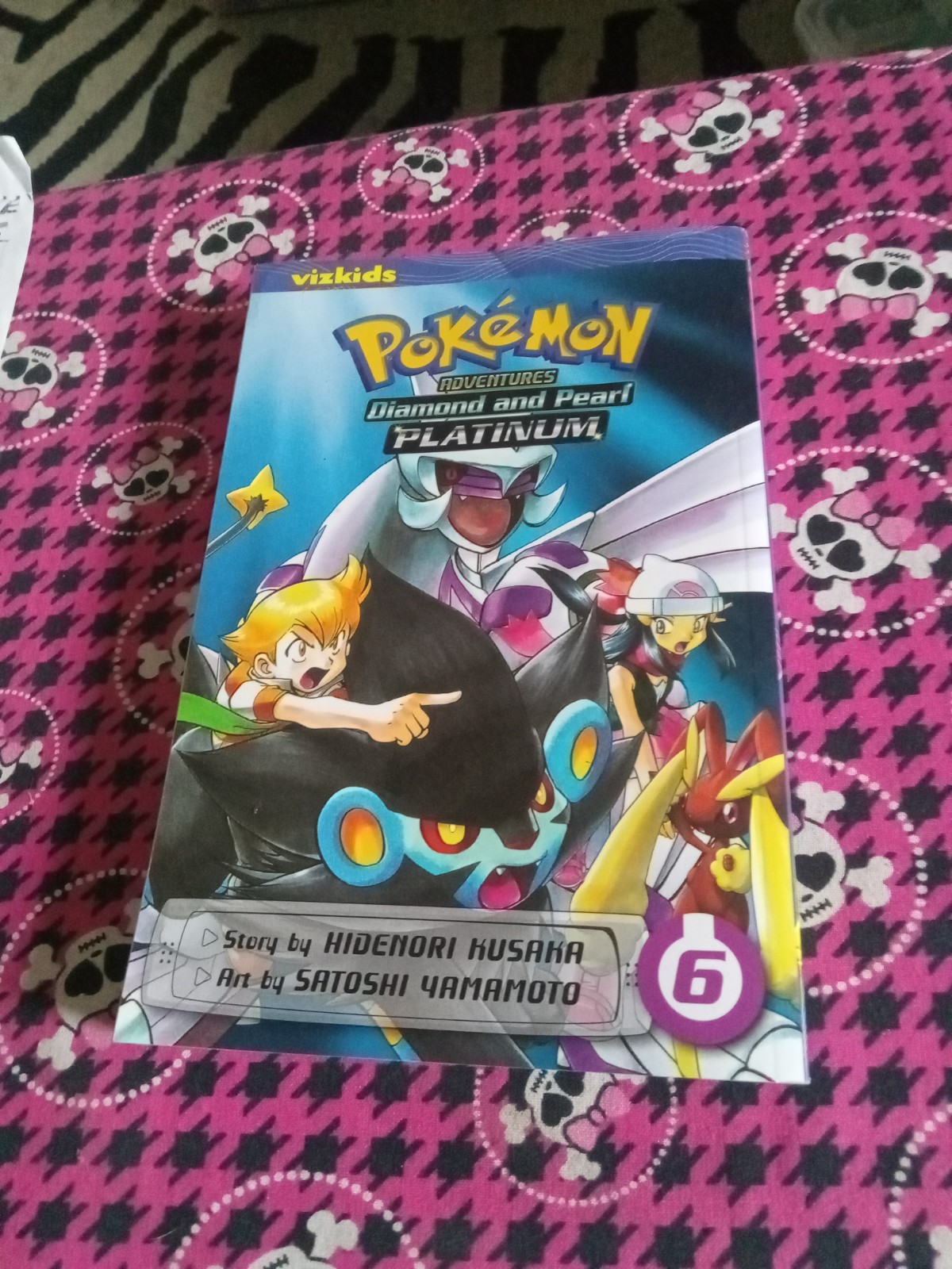 pokemon diamante perla platino manga volume 6