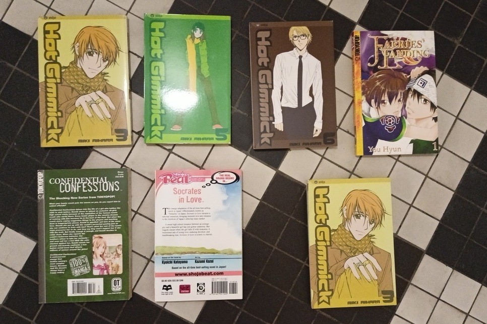 Lot Mangas en Anglais Romance Collection BD