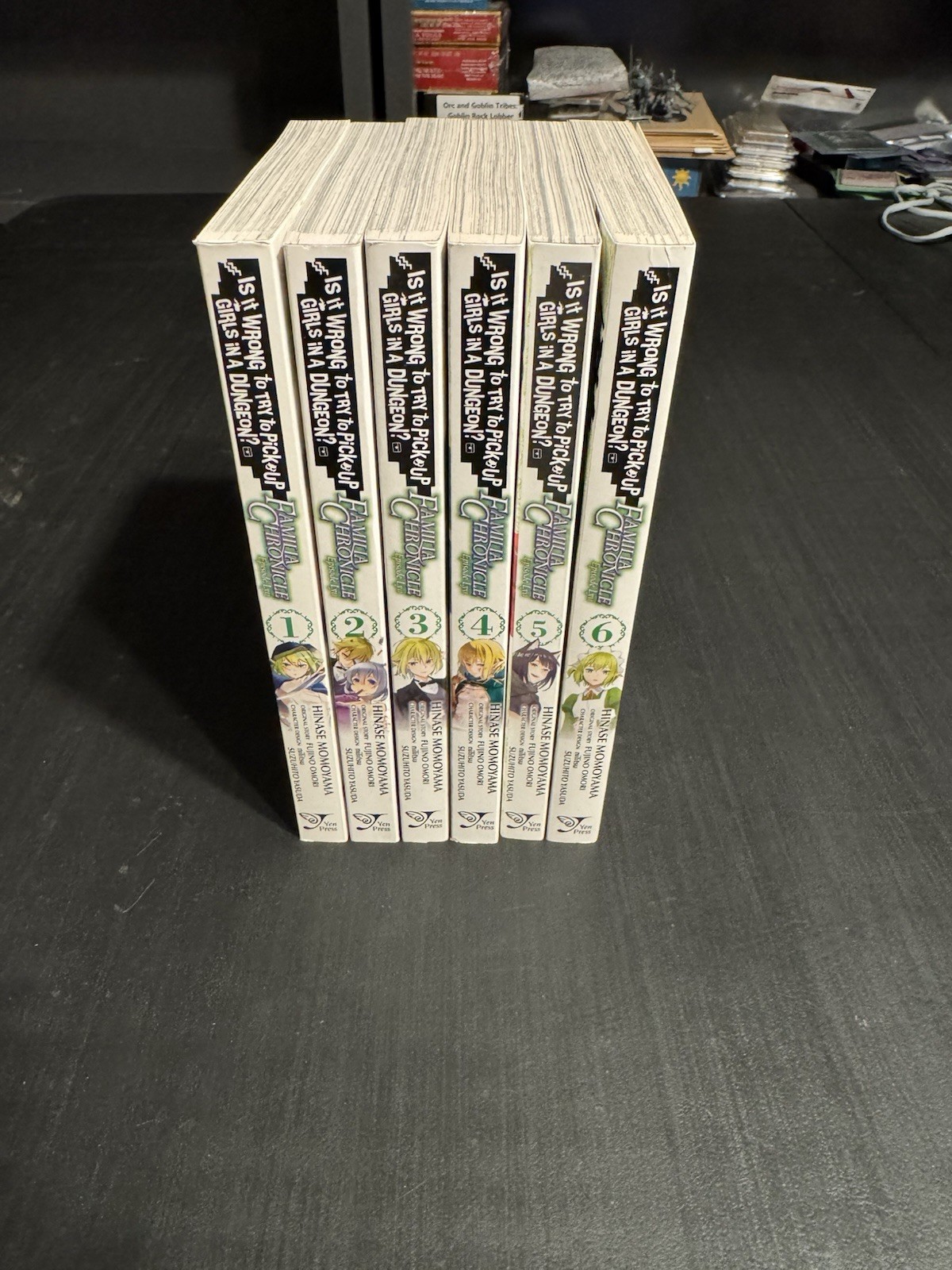 Is It Wrong to Try to Pick Up Girls in a Dungeon Familia Chronicle Lyu Manga 1-6