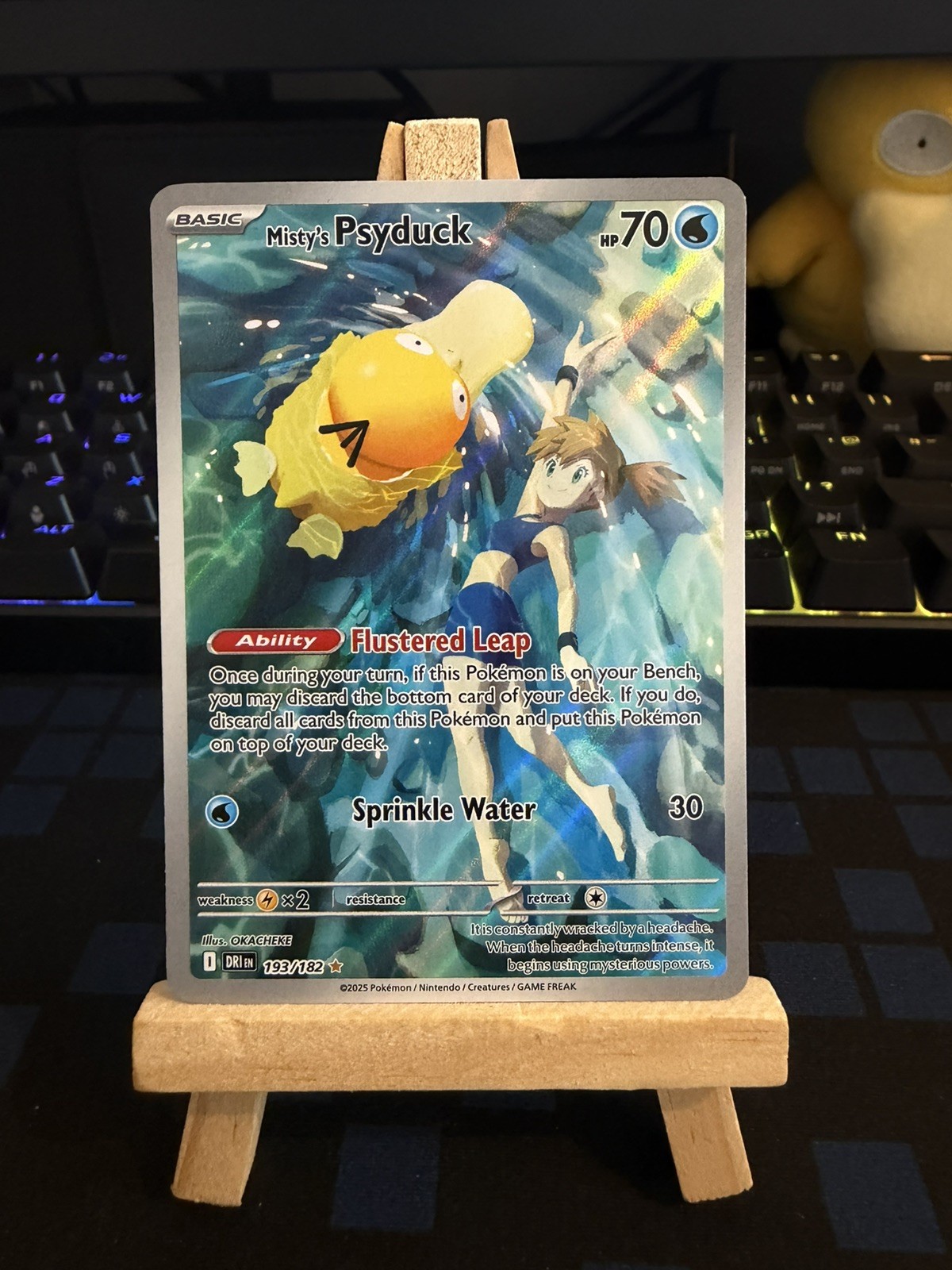 Pokémon TCG Misty's Psyduck Scarlet & Violet 193/182