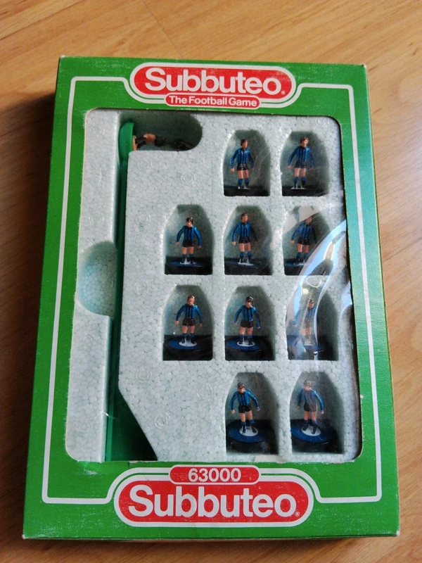 Subbuteo Atalanta / Inter / Imperia 58 Rif 58 Originale Vintage 63000 - Maglia Nerazzurra