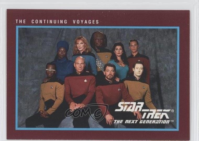 1991 Impel Star Trek 25° Anniversario I Viaggi Continui #84 0b6