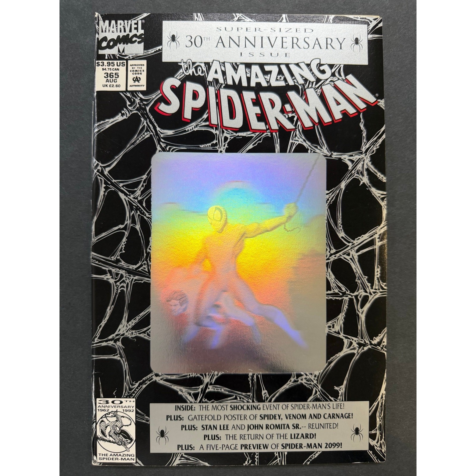 Amazing Spider-Man #365 30° Anniversario 1° 2099 Marvel Comics 1992 006A