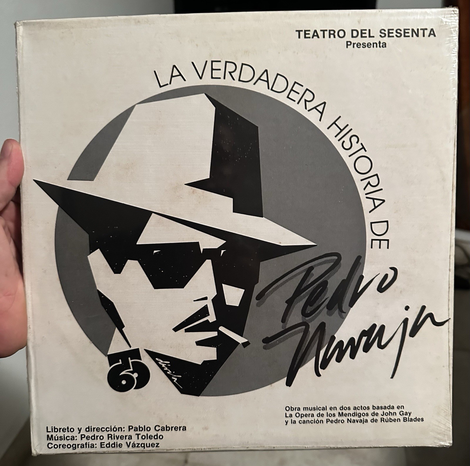 La Verdadera Historia De Pedro Navaja - Teatro Del Sesenta LP Latin Salsa Stage 