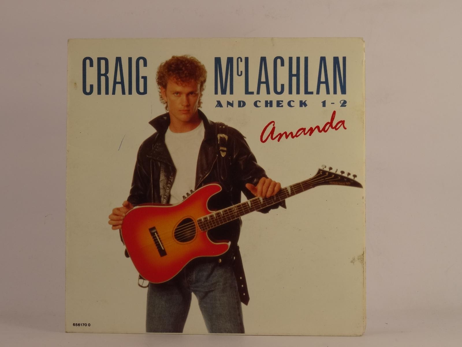 CRAIG MCLACHLAN AND CHECK 1-2 AMANDA (91) 2 Track 7" Single including Picture Sl