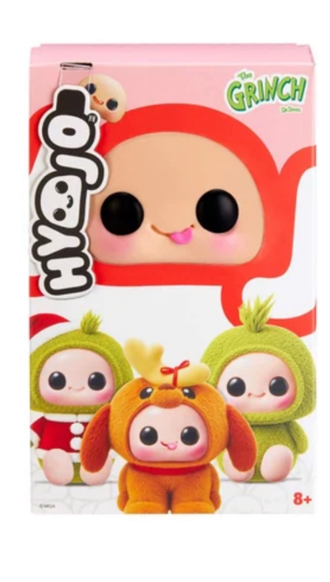 NUOVA scatola cieca Hyojo Grinch materiale misto Squishy da collezione con portachiavi