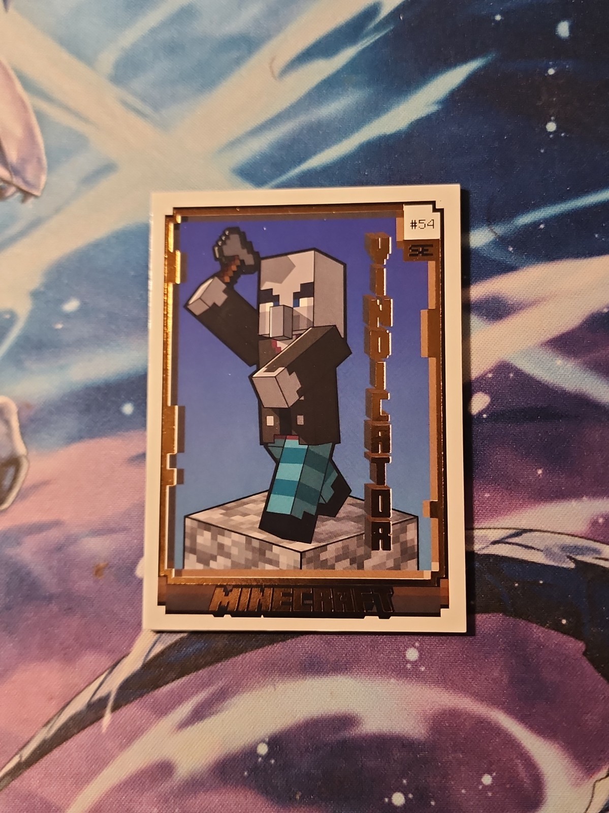 2025 Panini Minecraft SE #54 Set Base Vindicator #322/325 Edizione Speciale