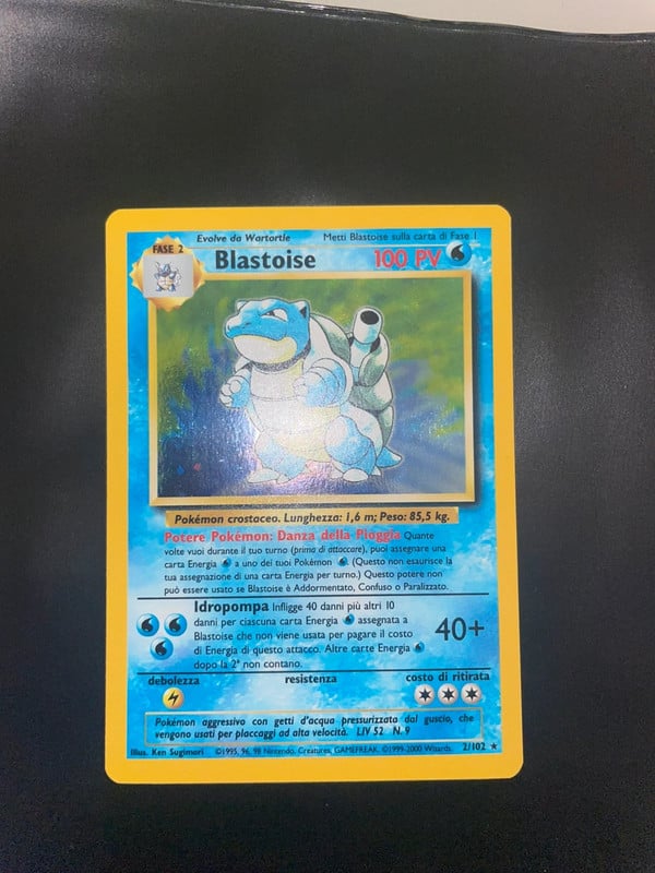 Blastoise set base ita