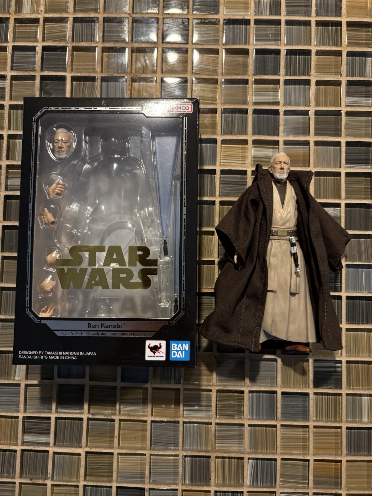 S.H.Figuarts Star Wars Obi-Wan Kenobi versione classica completo Ben Kenobi