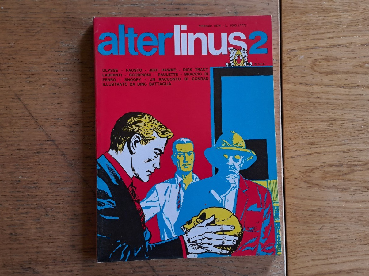 "AlterLinus" n.2, febbraio 1974,  Milano Libri Edizioni, con Battaglia ecc.