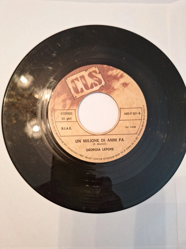 Vinile 45 giri ryu' il ragazzo delle caverne  fogus