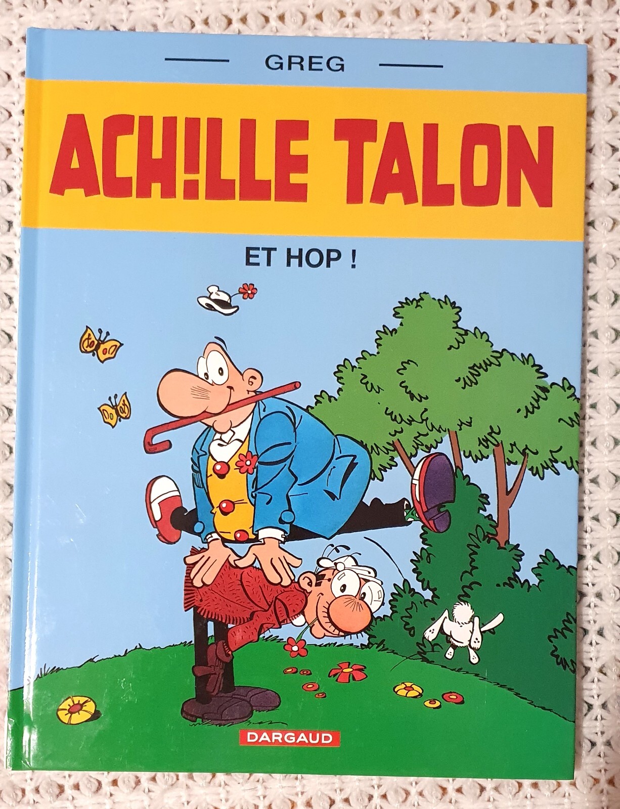 ACHILLE  TALON ET HOP BD EDITIONS DUPUIS ANNEE 2000