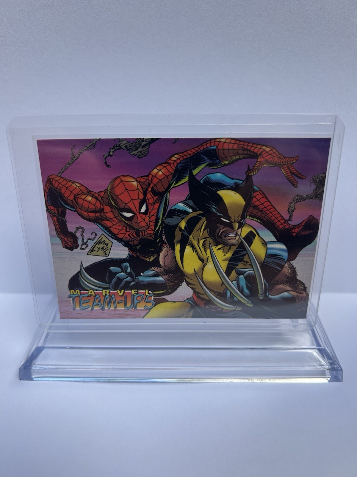 1995 Spider-Man Wolverine Team-Ups Ziploc Marvel Card #3