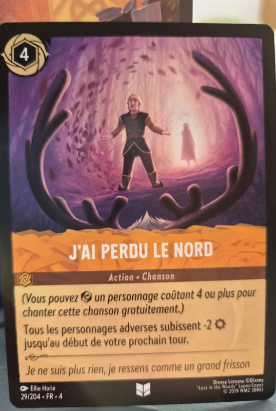 Disney Lorcana J’ai perdu le Nord 29/204 FR – La Reine des Neiges