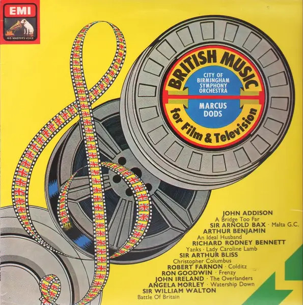 LP City Of Birmingham Symphony Orchestra , Marcus Dods British Music For Film &