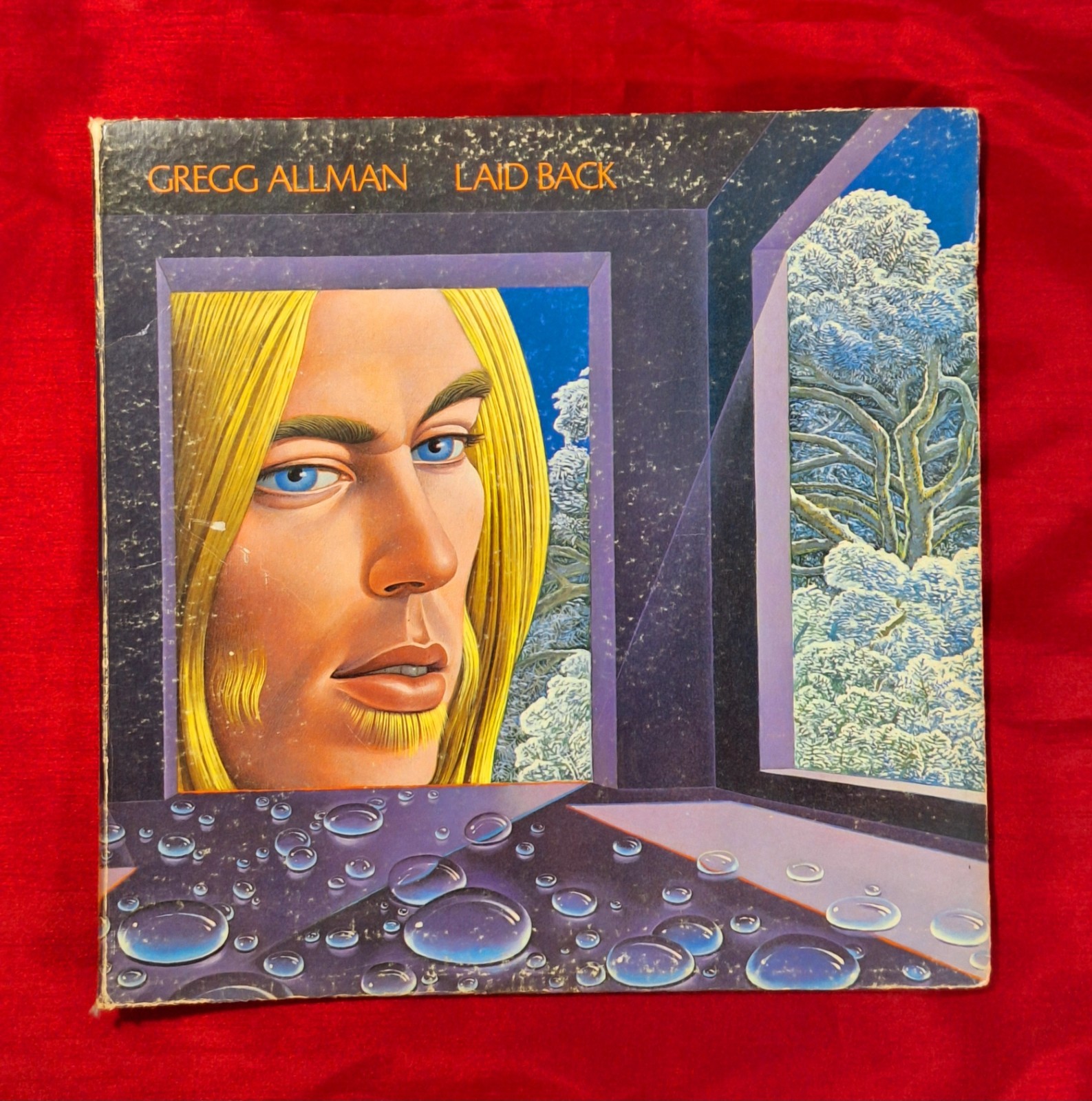 Gregg Allman–Laid Back 1973 LP Vinyl Capricorn CP0116 Gatefold PLAYS GREAT!