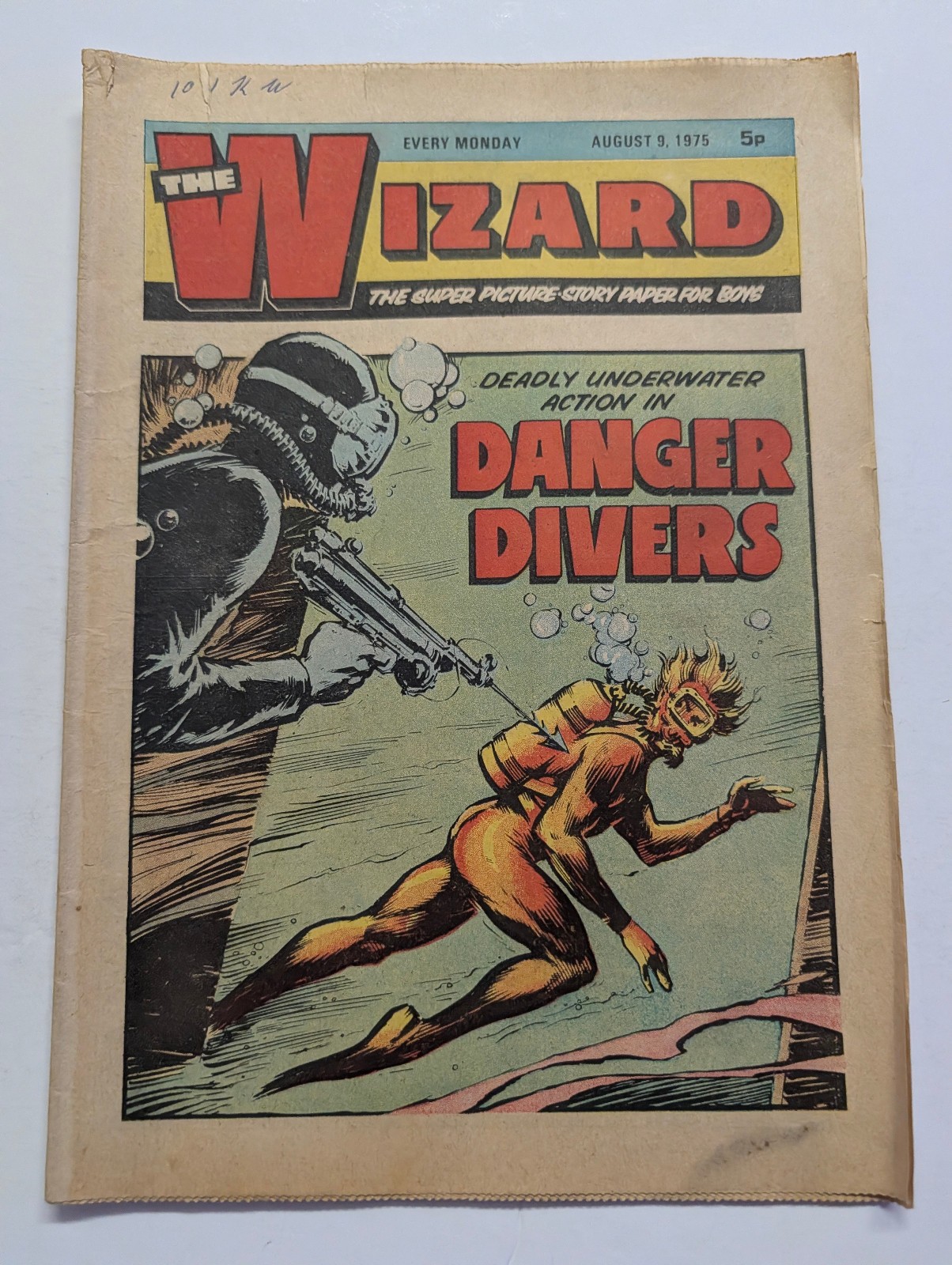 The Wizard Comic, August 9th 1975.