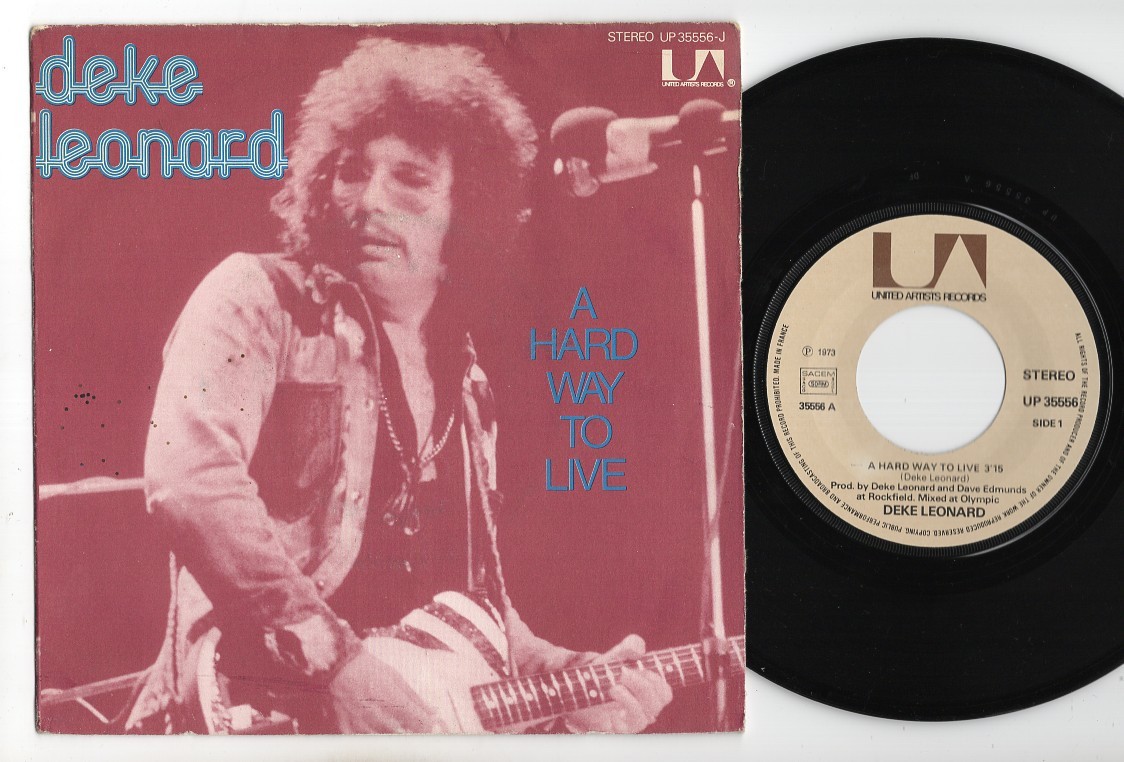 Deke LEONARD * WELSH PROG PSYCH * 1973 FRANCE 7" 45 * MAN *