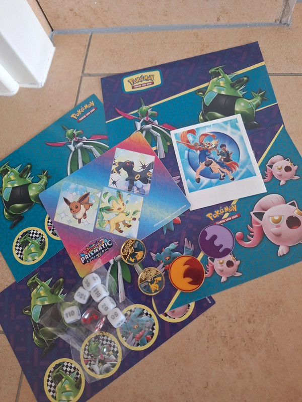 Pokemon Tech Sticker Tcg Zubehör Paket