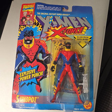 Marvel Comics X-Men X-Force Sunspot Modellino con Power Punch Esplosivo