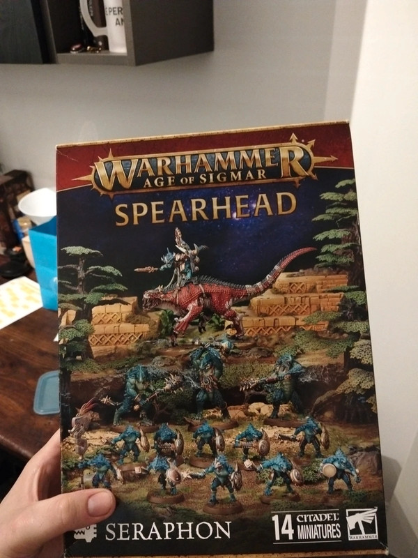 Seraphon spearhead, warhammer age of sigmar