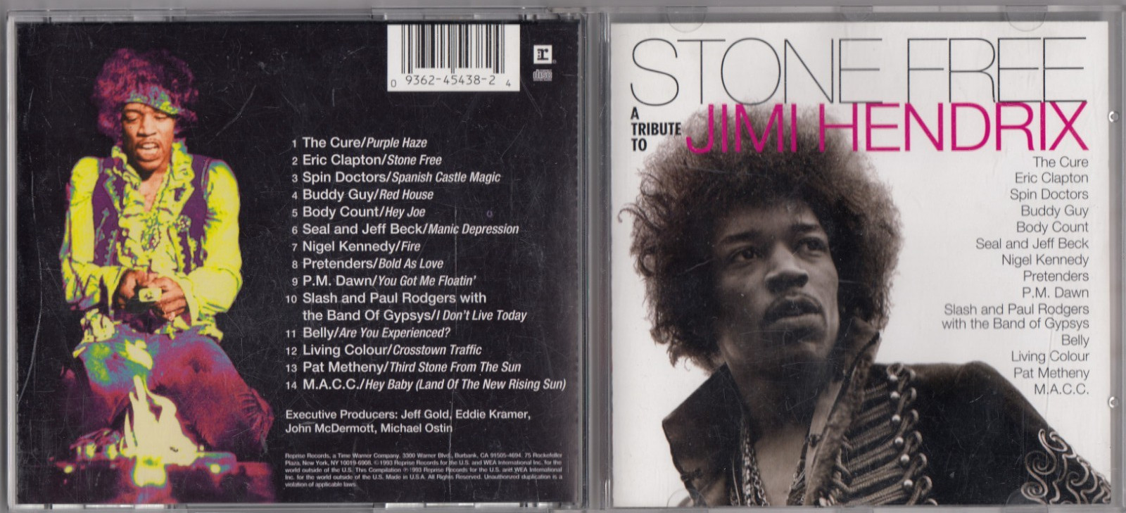 Stone Free: A Tribute to Jimi Hendrix by Various Artists (CD, Nov-1993)