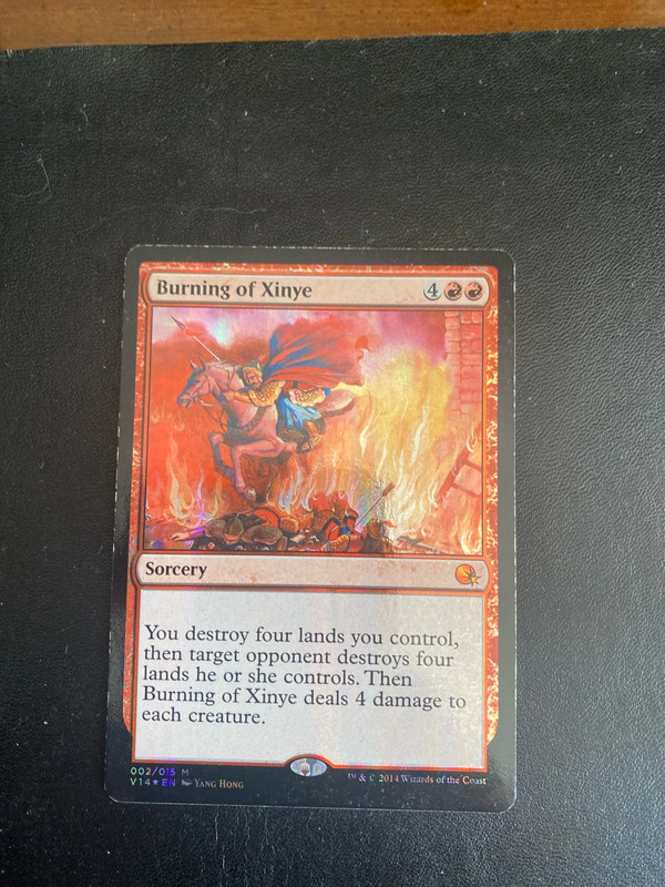 Mtg Burning Of Xinye