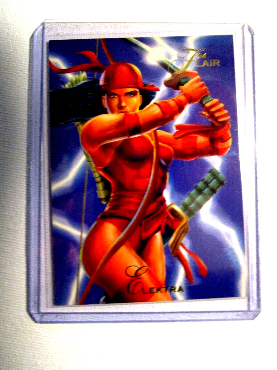 Flair Marvel Annual Elektra Fleer 1994 #42