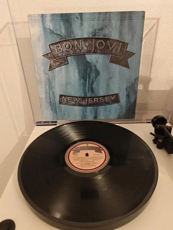 Bon Jovi – New Jersey – 1988 West Germany Vertigo Vinyl LP 🔥