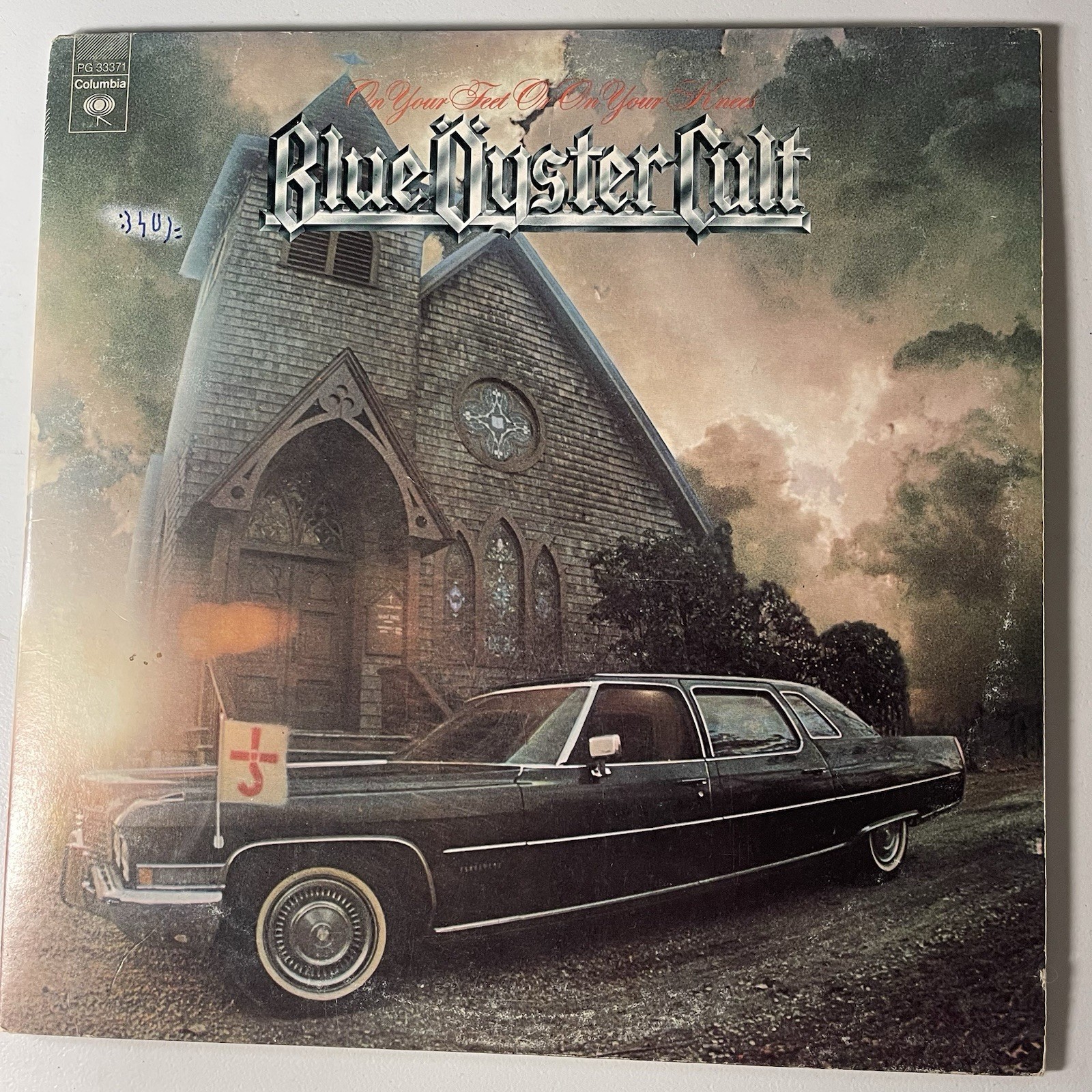 Blue Oyster Cult On Your Feet or On Your Knees Vinyl