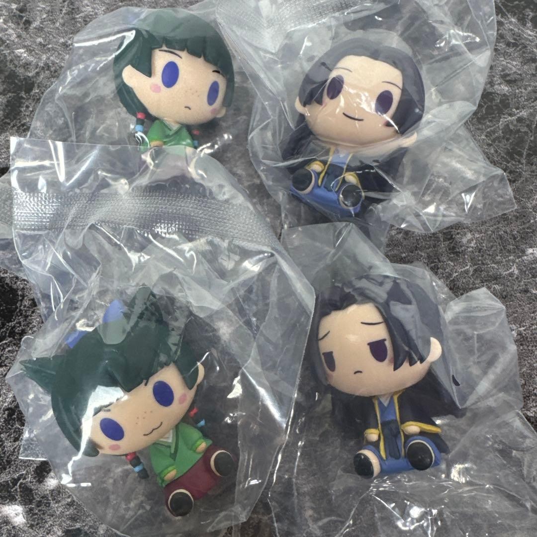 Ichiban Kuji The Apothecary Diaries D Chokonokko Figurine Maomao Jinshi x4 Set