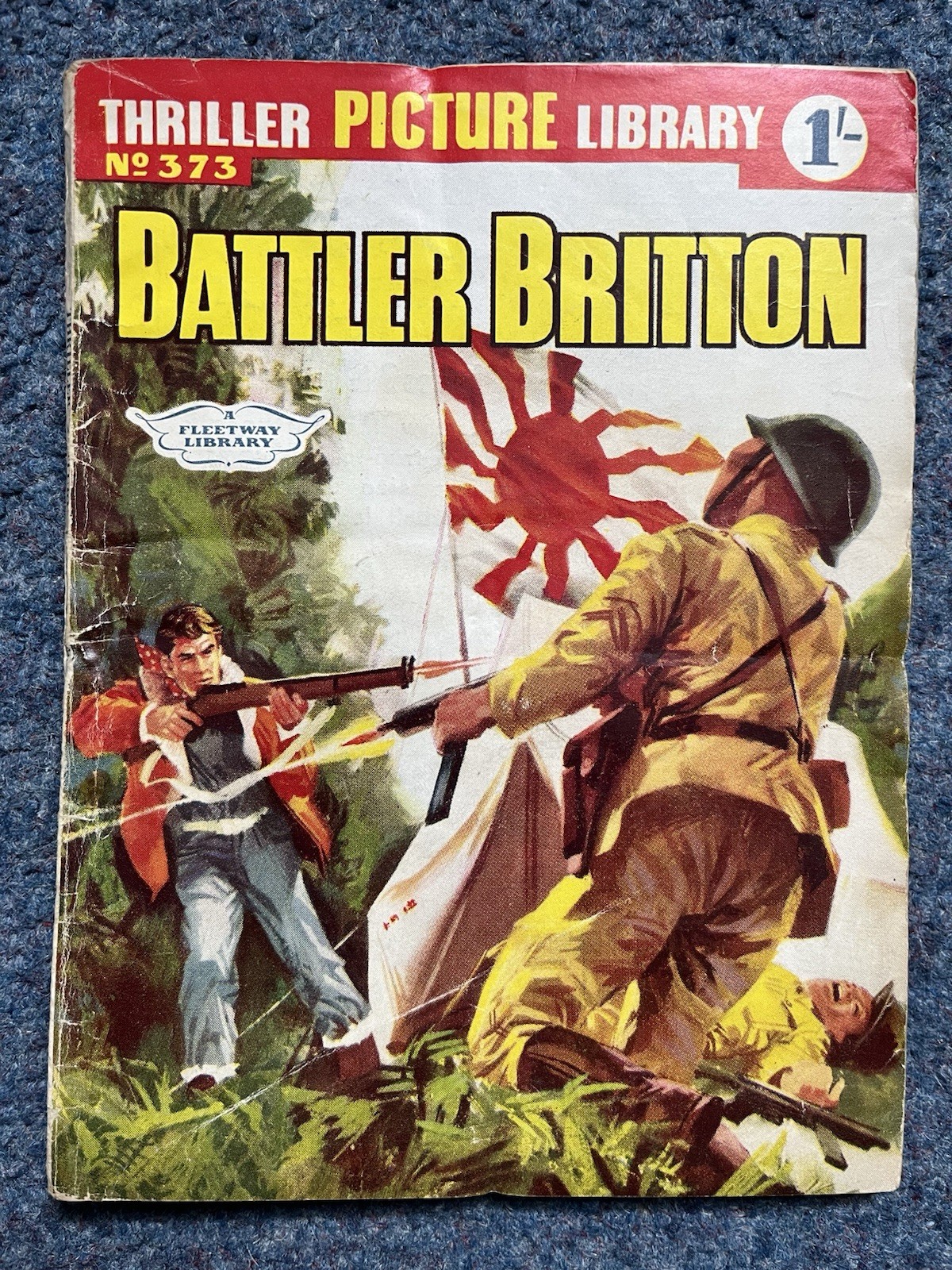 Thriller Picture Library Comic No. 373 Battler Britton