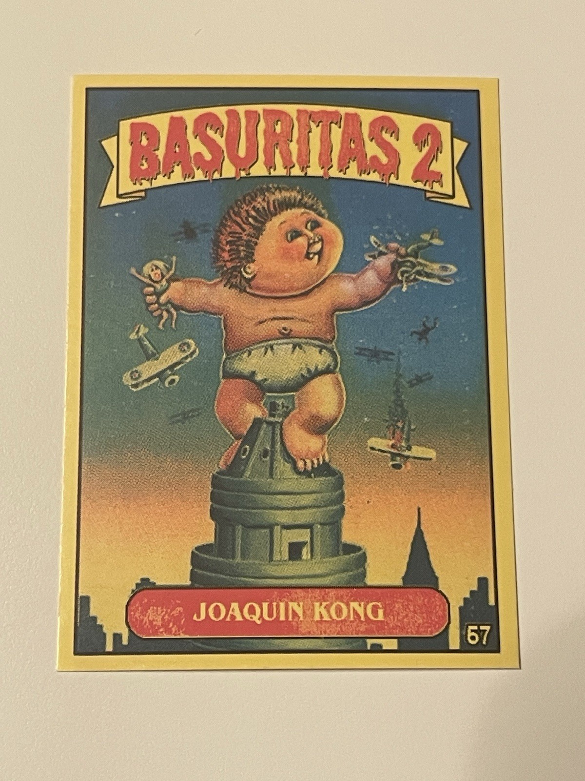 2002 Basuritas 2 Hugh Mungous / King-Size Kevin secchio della spazzatura bambini GPK