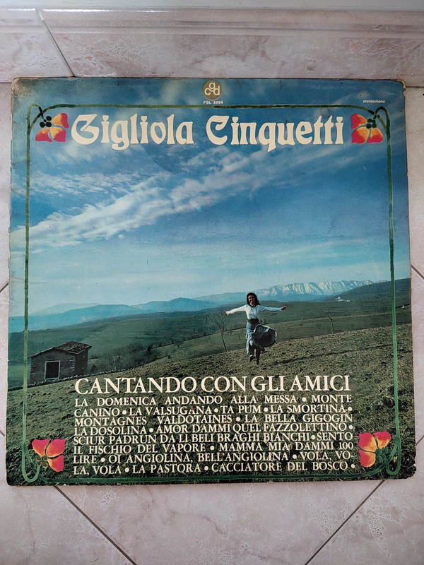 Vinile 33 giri Gigliola Cinquetti