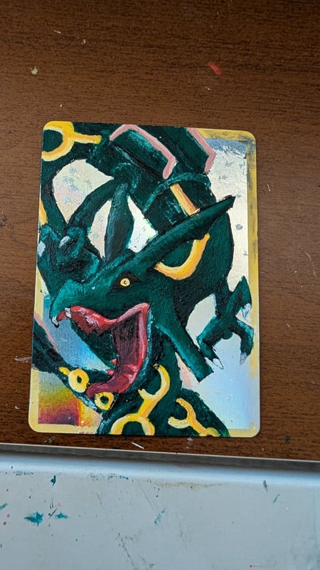 Carta Pokemon rayquaza