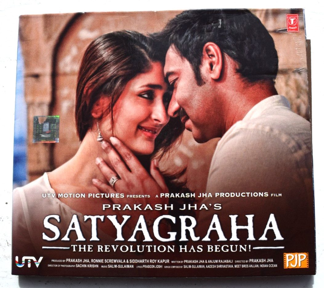 SATYAGRAHA ~ Bollywood soundtrack Hindi CD ~ salim sulaiman, aadesh shriv ~ 2013