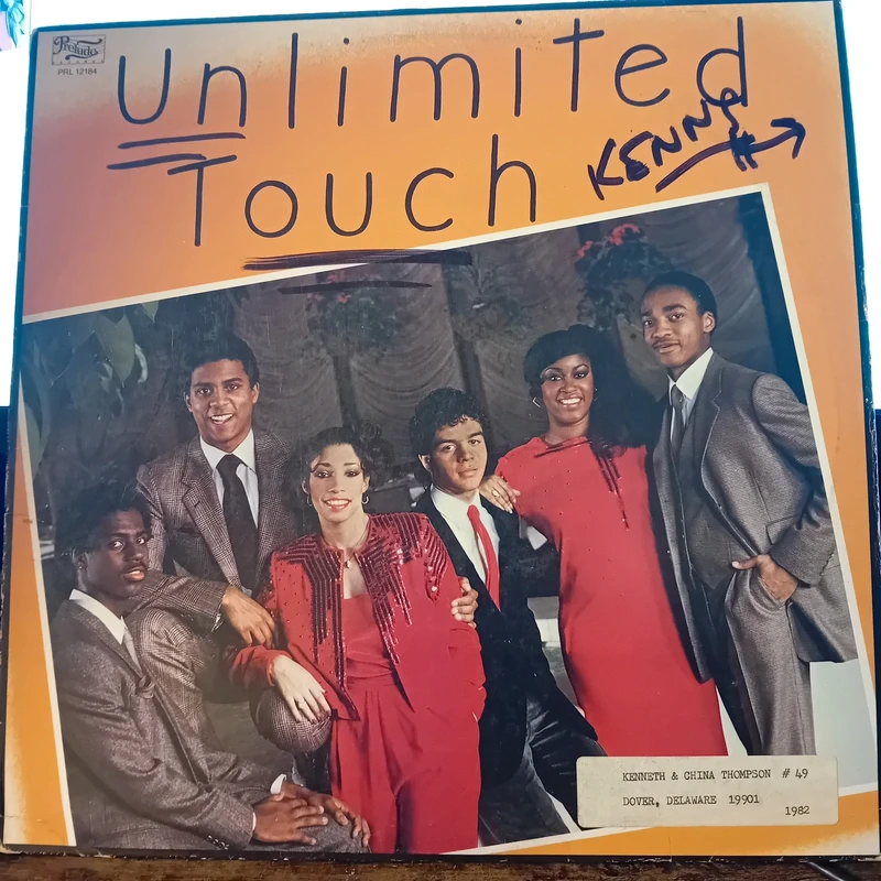 Unlimited Touch - Unlimited Touch (LP, Album)