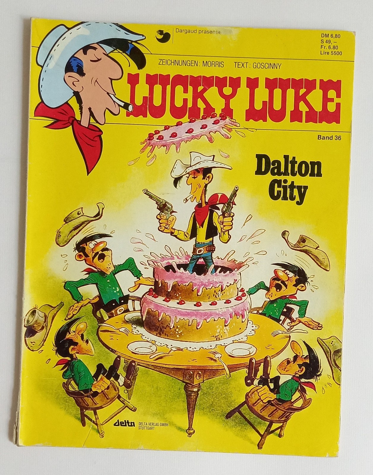 Lucky Luke Band 36 - Dalton City - fumetto - vintage