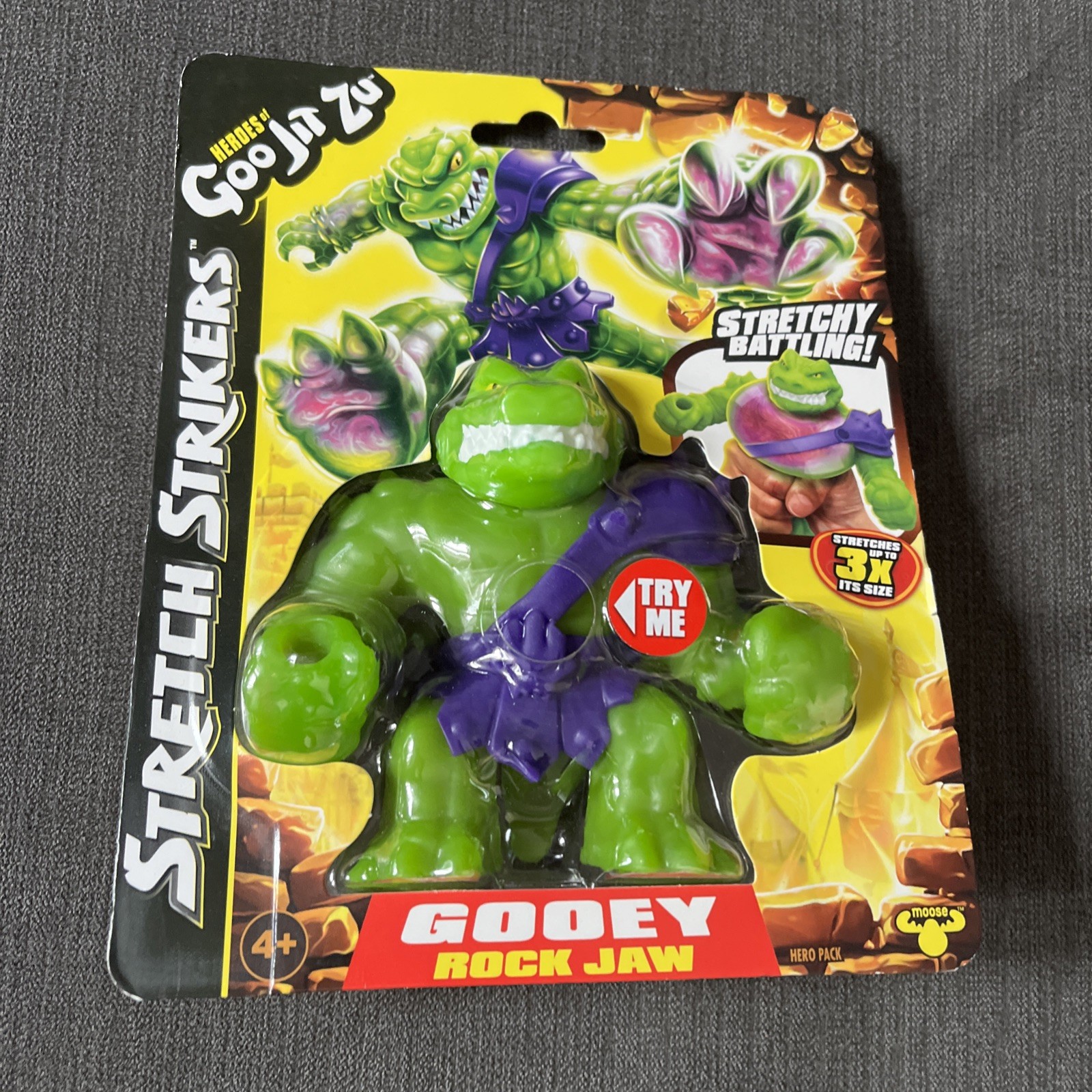 HEROES OF GOO JIT ZU STRETCH STRIKERS GOOEY ROCK JAW