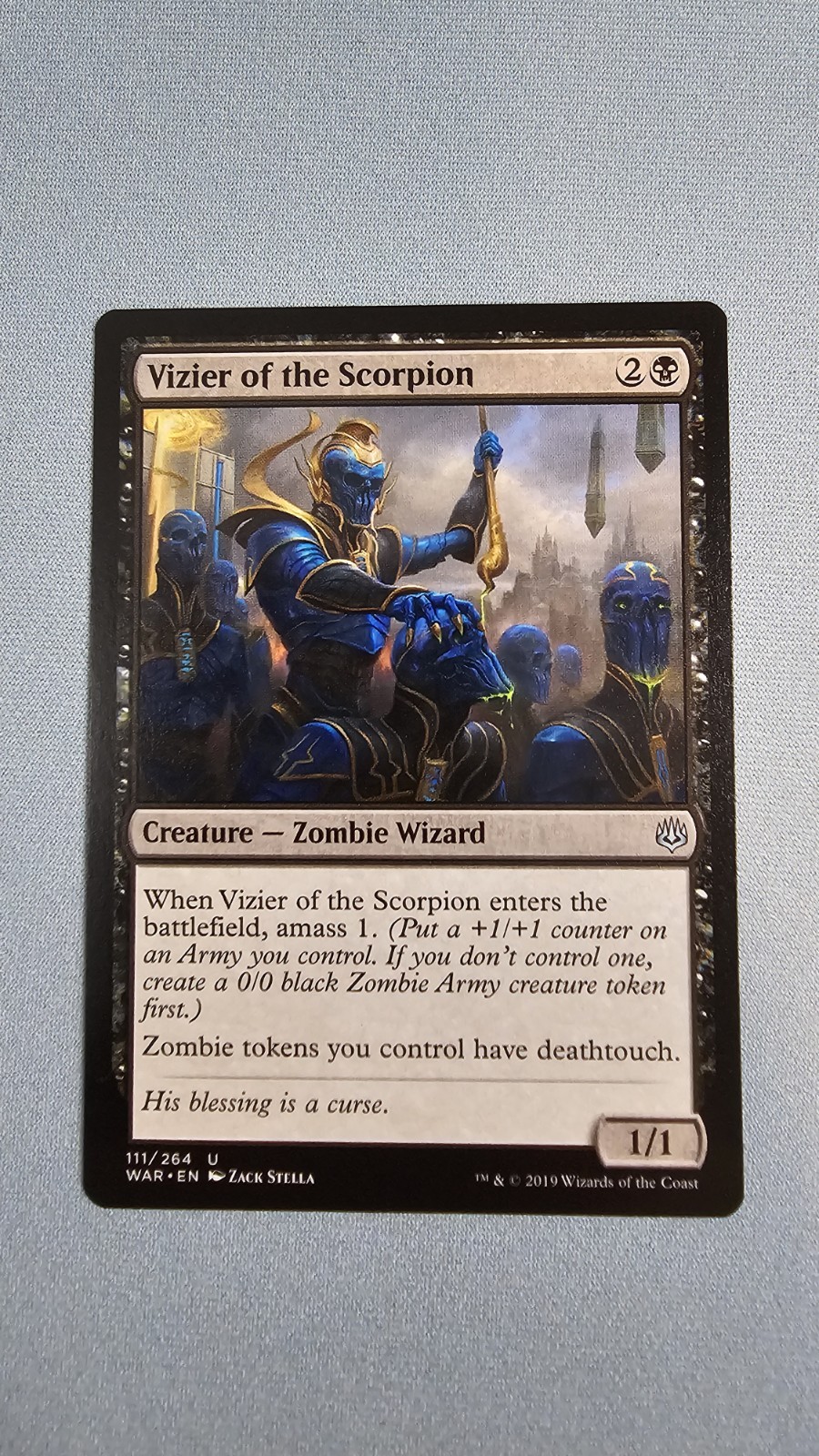2 X Vizier of the Scorpion War of the Spark Regular